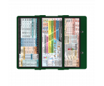 WhiteCoat Clipboard® Trifold - Green Food Industry Edition